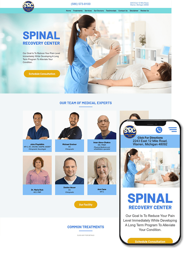 spinal recovery center one of the best healthcare website