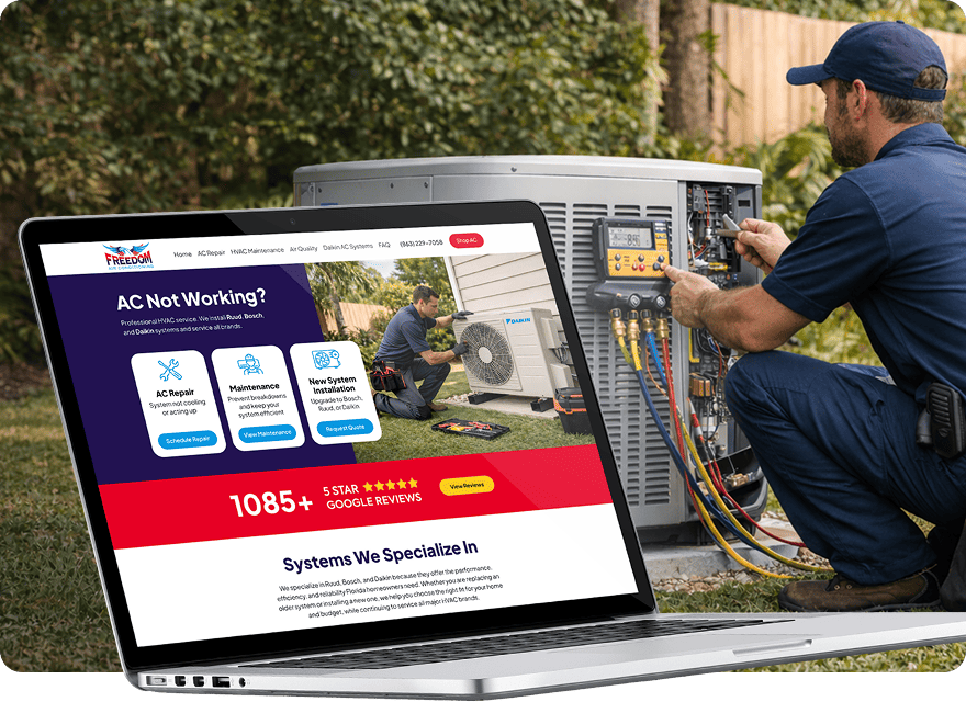 HVAC Website Design