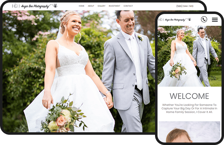 Photographer Website Design