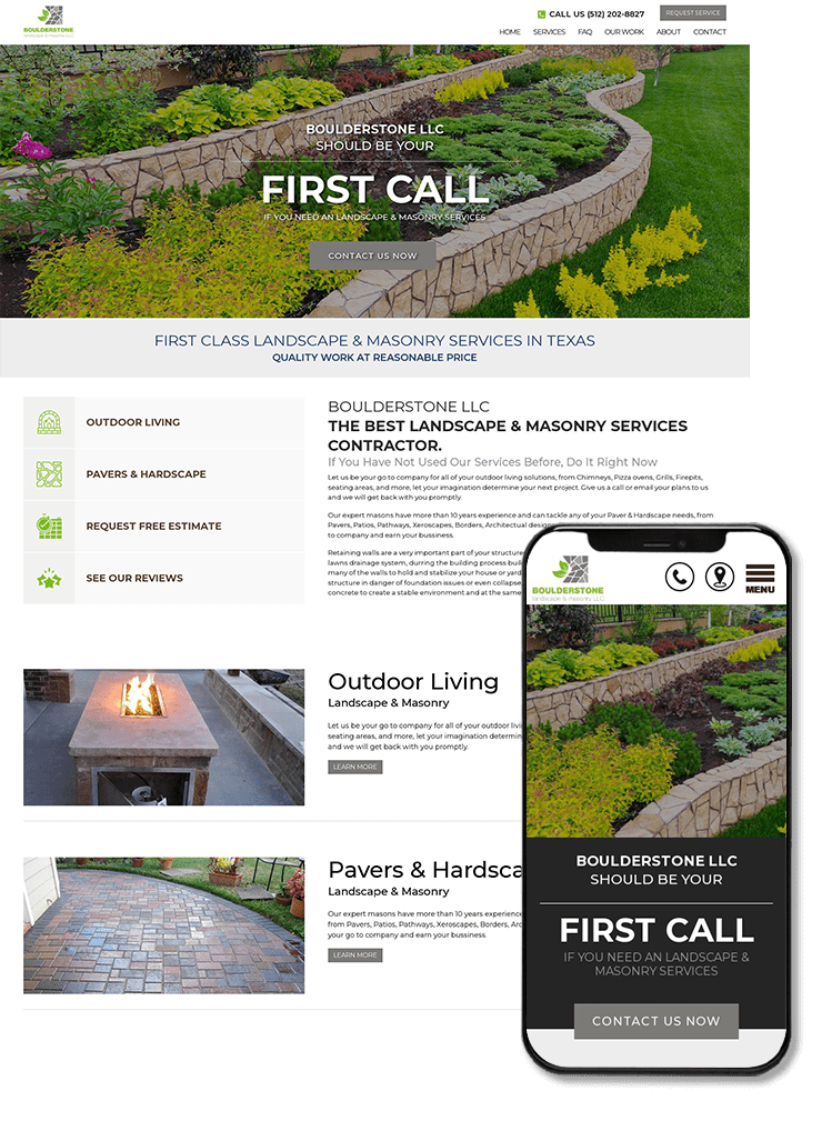 BoulderStone Website Design