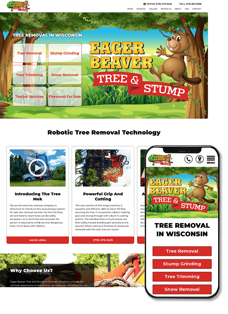 Eager Beaver Website Design