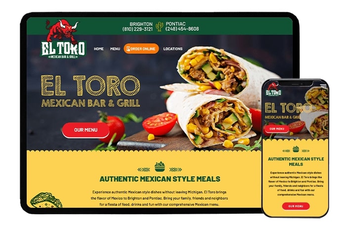 El Toro Website Design